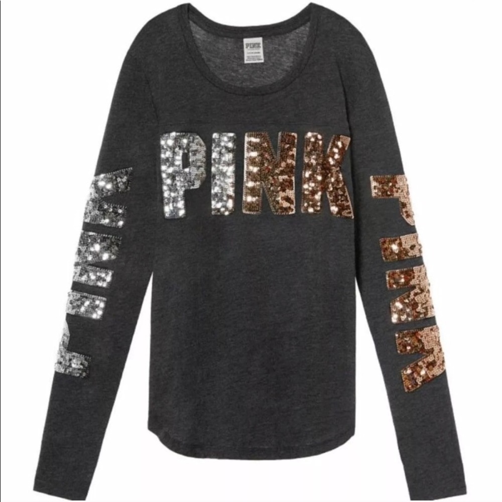 VS PINK Bling T